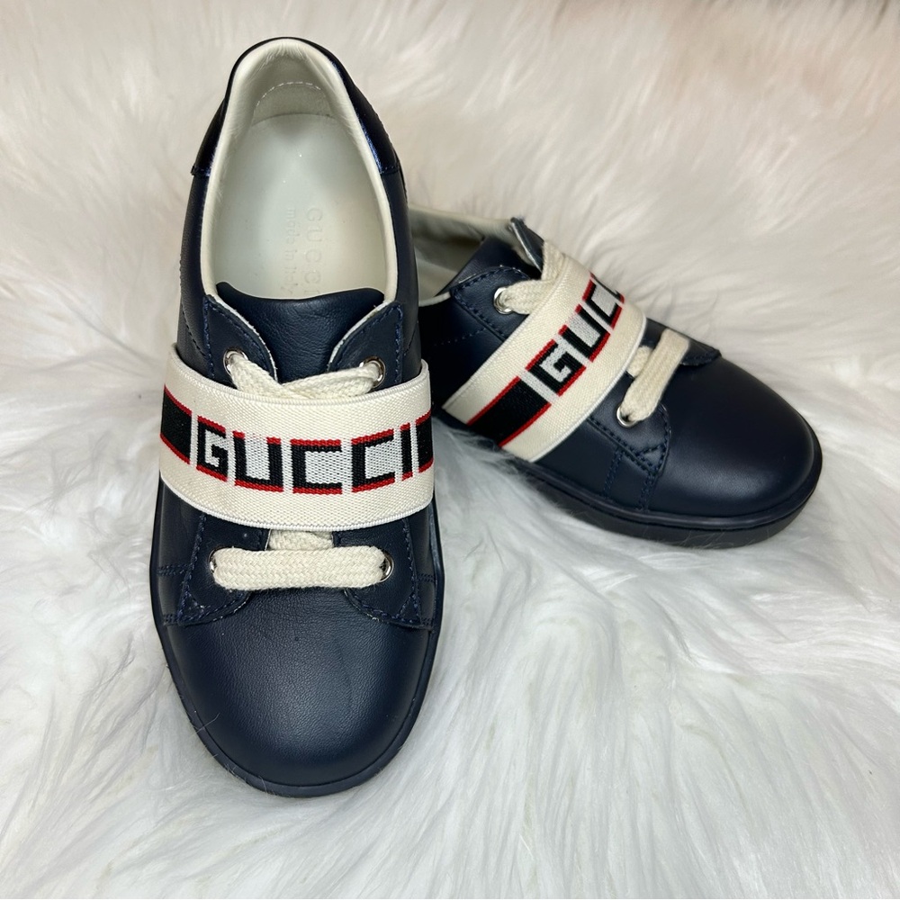 Gucci Kids ACE Sneakers Size 26 US 10